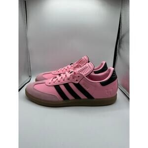 Adidas Men's Pink and Black Sneakers